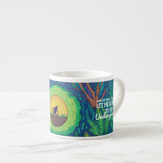 Fjodor Dostojevski Het Ondergrondse Man Espresso Kop (Voorkant rechts)