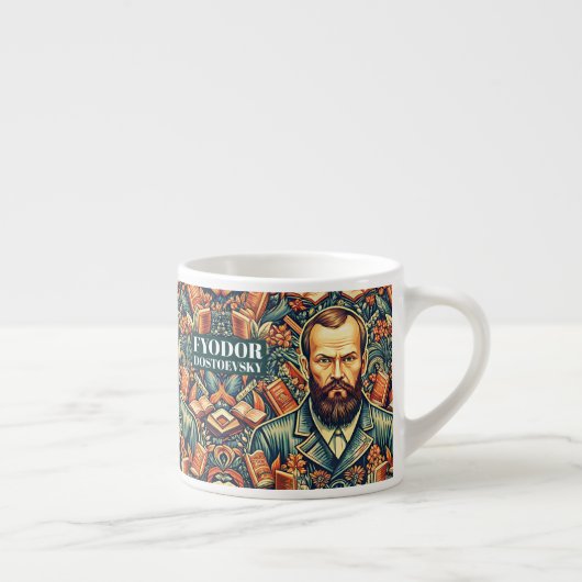 Fjodor Dostojevski - Russische literatuur Espresso Kop (Rechts)