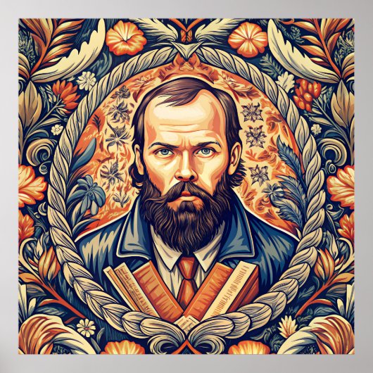 Fjodor Dostojevski - Russische literatuur Poster (Voorkant)