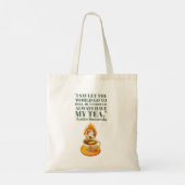Fjodor Dostojevski, thee citaat Tote Bag (Achterkant)