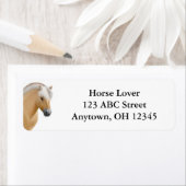 Fjord Horse-adreslabel Etiket (Insitu)