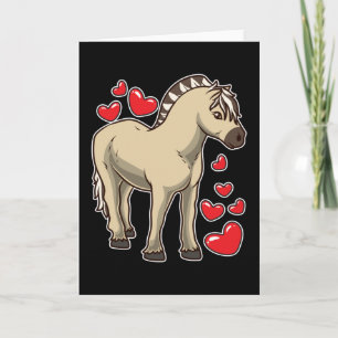 Fjord Horse Gift Idee Kaart