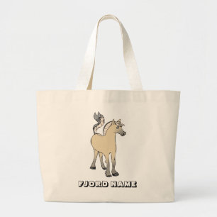 Fjord Horse Grooming Grote Tote Bag