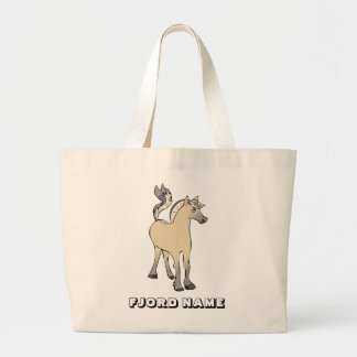 Fjord Horse Grooming Grote Tote Bag