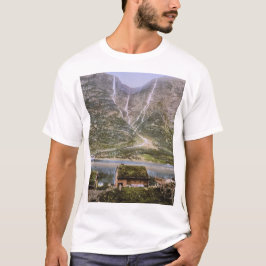 Fjord in Noorwegen rond 1900 T-shirt