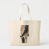 Fjord mane grote tote bag (Voorkant)