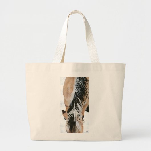 Fjord mane grote tote bag (Voorkant)