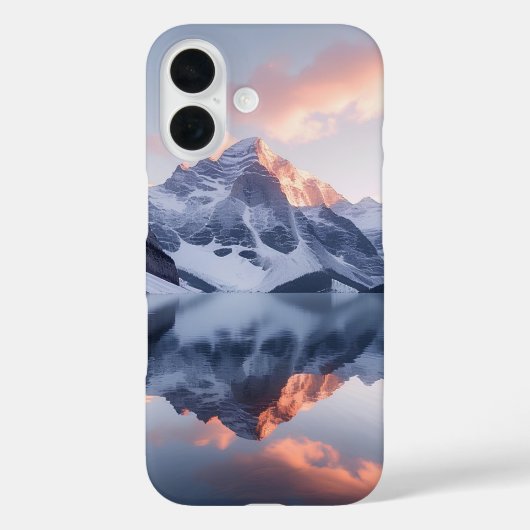 Fjord of the Silent Dawn Case-Mate iPhone Case (Achterkant)