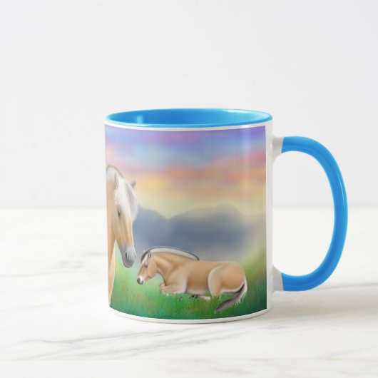 Fjord-paarden bij Rest Ringer-Mok Mok (Rechts)