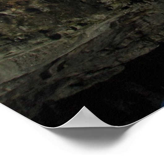 Fjord Reflecties 1 Poster (Hoek)