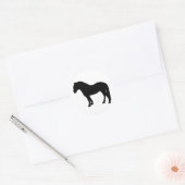 fjord ronde sticker (Envelop)