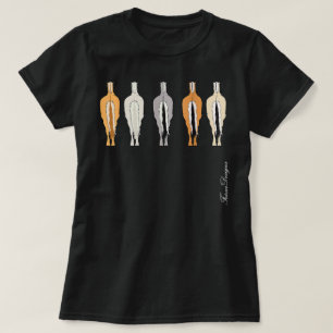 Fjord Rood Vals Grijs Album Noorse Fjord Paard T-shirt