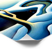 Fjord Winter 1 Perfect Poster (Hoek)