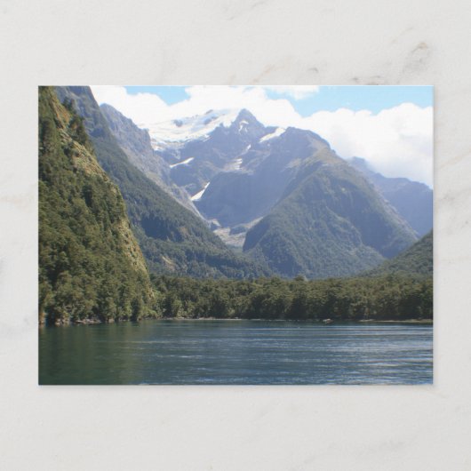 Fjordlands, Nieuw-Zeeland Briefkaart (Voorkant)