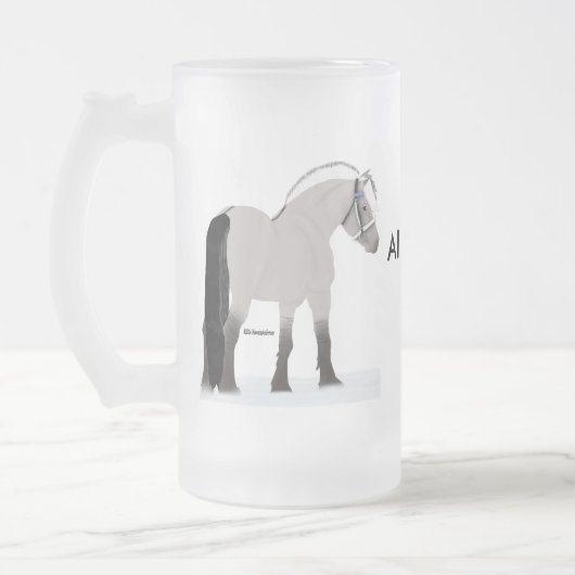 Fjords en Beer Matglas Bierpul (Links)