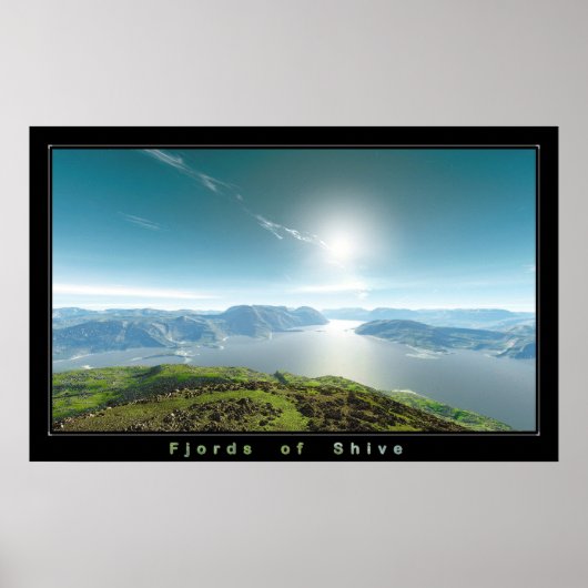 Fjords of Shive Poster (Voorkant)