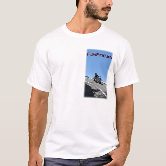 FJRForum fundraiser 8 T-shirt (Voorkant)