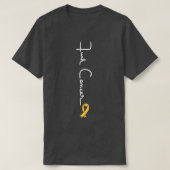 Fk Childhood Cancer Ribbon Awareness Support Manne T-shirt (Design voorkant)