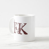 FK in de koffie... Mok... Koffiemok (Voorkant links)