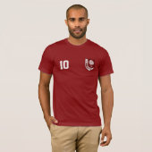 FK Sarajevo 10 T-Shirt (Voorkant volledig)