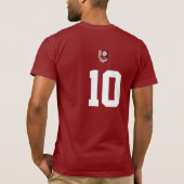 FK Sarajevo 10 T-Shirt (Achterkant)