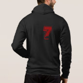 FK Sarajevo Zip-up Jacket Hoodie (Achterkant)