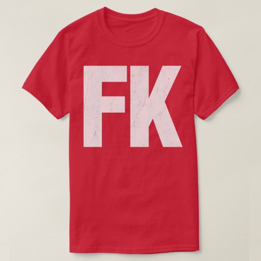 FK T-SHIRT (Design voorkant)