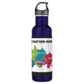 FK vlag Watter Bottle Waterfles (Voorkant)
