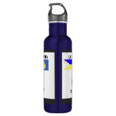 FK vlag Watter Bottle Waterfles (Achterkant)