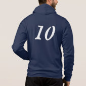 FK Zeljeznicar Zip-Hoodie Hoodie (Achterkant)