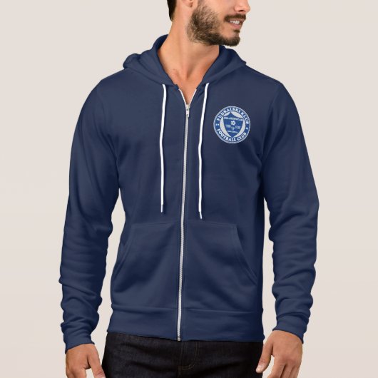 FK Zeljeznicar Zip-Up Hoodie (Voorkant)