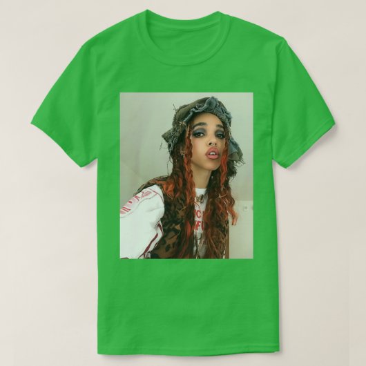 FKA TWIGS RED HAIR T-SHIRT (Design voorkant)
