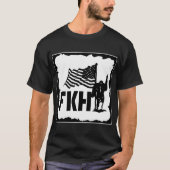 FKH Bigfoot 002 © FB @ #USAPatriotGraphics T-shirt (Voorkant)