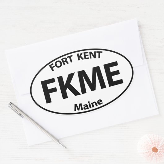 FKME Bumpah Stickah Ovale Sticker (Envelop)