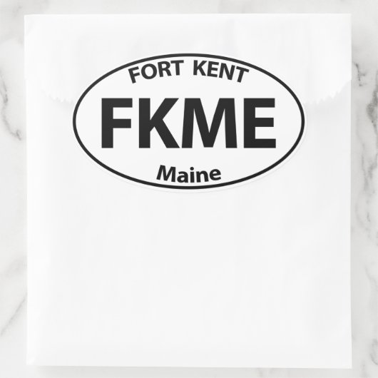 FKME Bumpah Stickah Ovale Sticker (Tas)