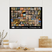 FKMP 10e Jubileum Poster - selecteer uw grootte (Keuken)