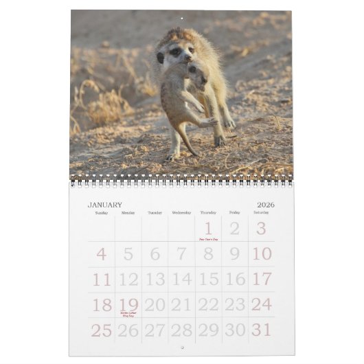 FKMP Meerkats 2013 Agenda Kalender (Jan 2026)