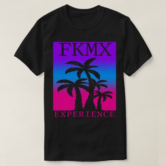 FKMX PALM TREES EXPERIENCE T-SHIRT (Design voorkant)