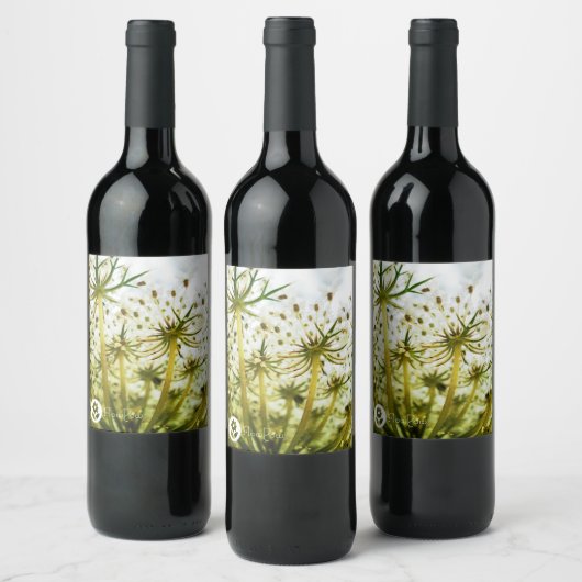 Fʟᴏᴡᴏᴡ | Wilde wortel ~ gember Wijn Etiket (Flessen)