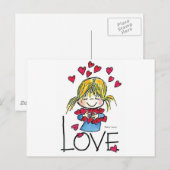 FL-004 Big Love Briefkaart (Voorkant / Achterkant)