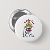 FL-004 Big Love Ronde Button 5,7 Cm (Voorkant /achterkant)