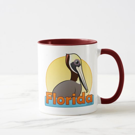 FL Brown Pelican Mok (Rechts)