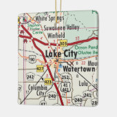 FL-kaart meer Keramisch Ornament (Links)