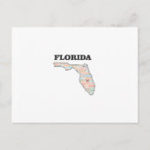 FL WORD STATE BRIEFKAART (Voorkant)