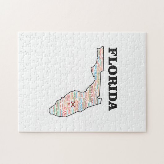 FL WORD STATE LEGPUZZEL (Horizontaal)