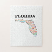 FL WORD STATE LEGPUZZEL (Verticaal)