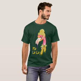 Fla La Florida Flamingo Grappige Kerstmis T-shirt