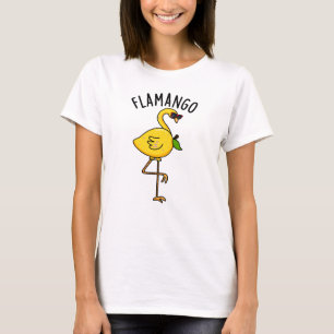 Fla-mango Grappige Flamingo Pun T-shirt
