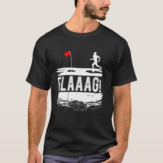 Flaaag! Ijsvissen T-shirt (Voorkant)