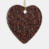 Fläche aus Kaffeebohnen Keramisch Ornament (Rechts)